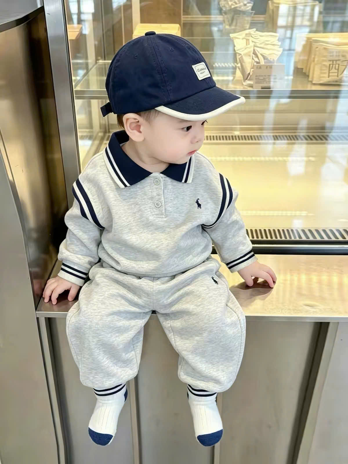 A847 - BỘ NỈ GHI CỔ TRỤ