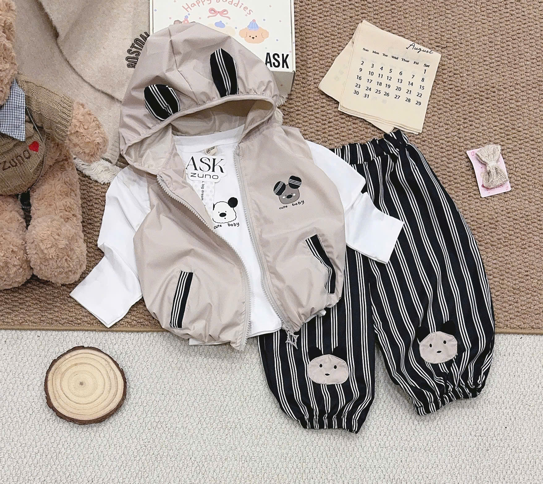 A912 - SET 3CT CHUỘT CUTE BABY