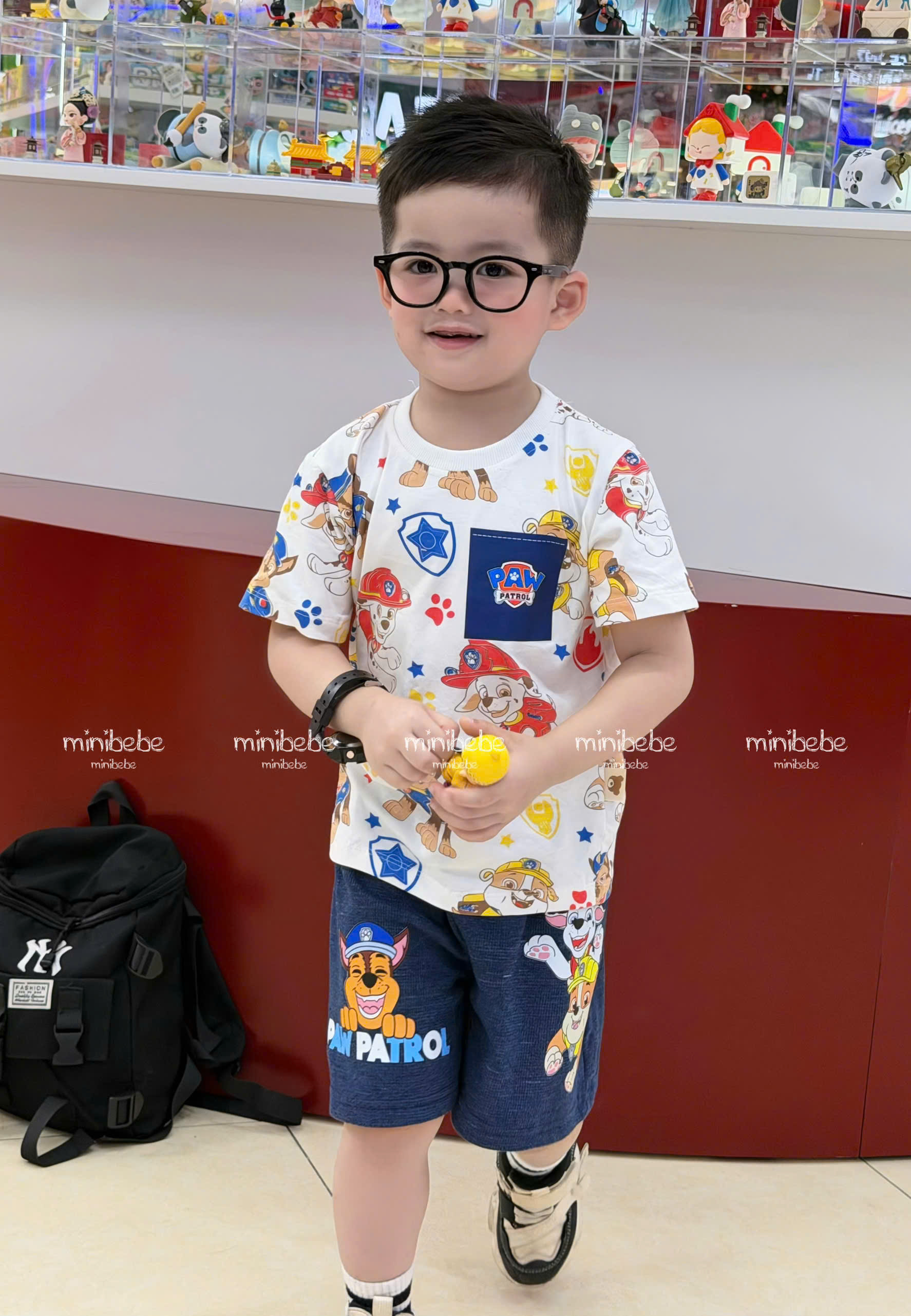 XẢ B128 - SET BỘ CỘC CHÓ CỨU HỘ PAW QUẦN THAN