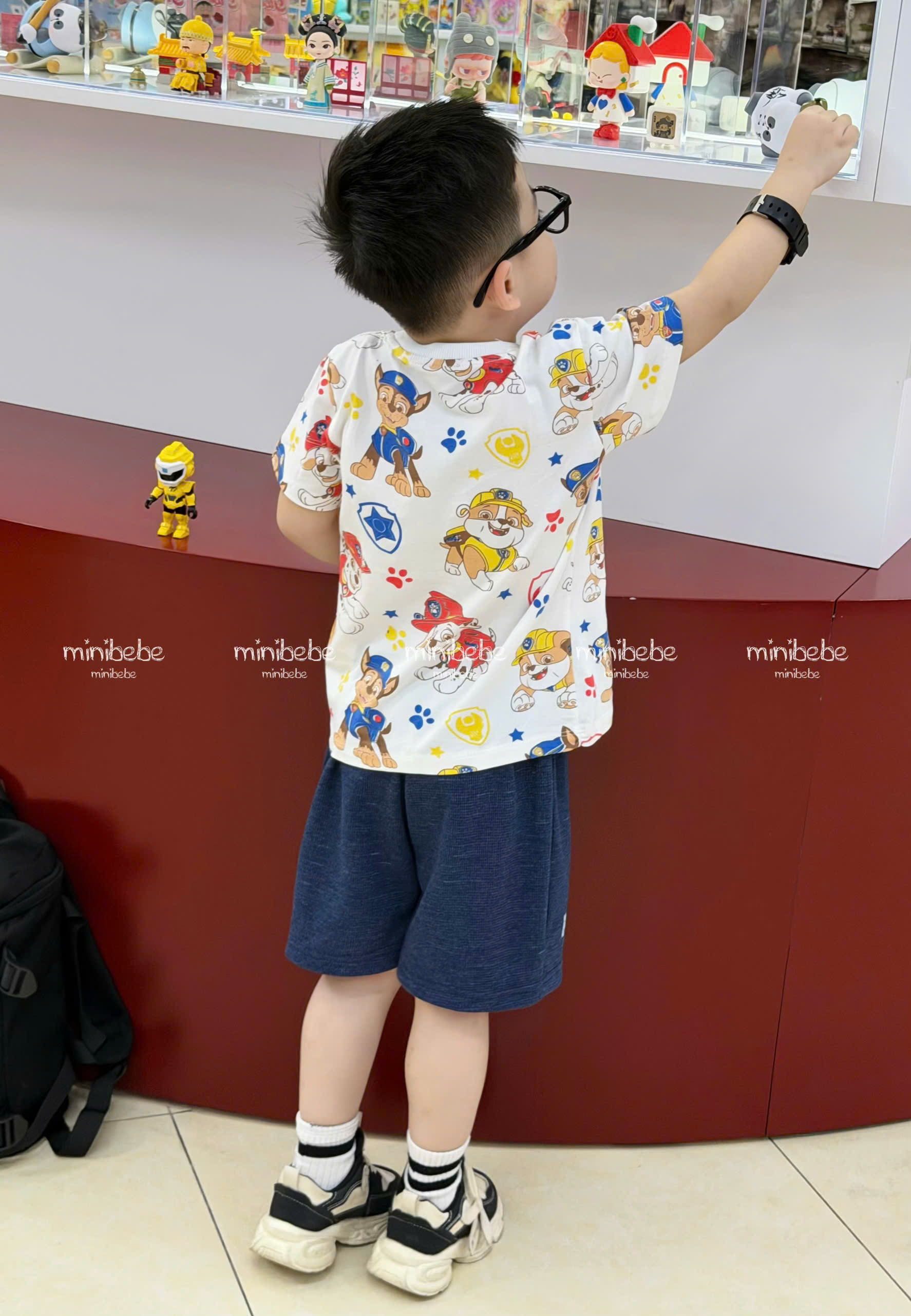 XẢ B128 - SET BỘ CỘC CHÓ CỨU HỘ PAW QUẦN THAN