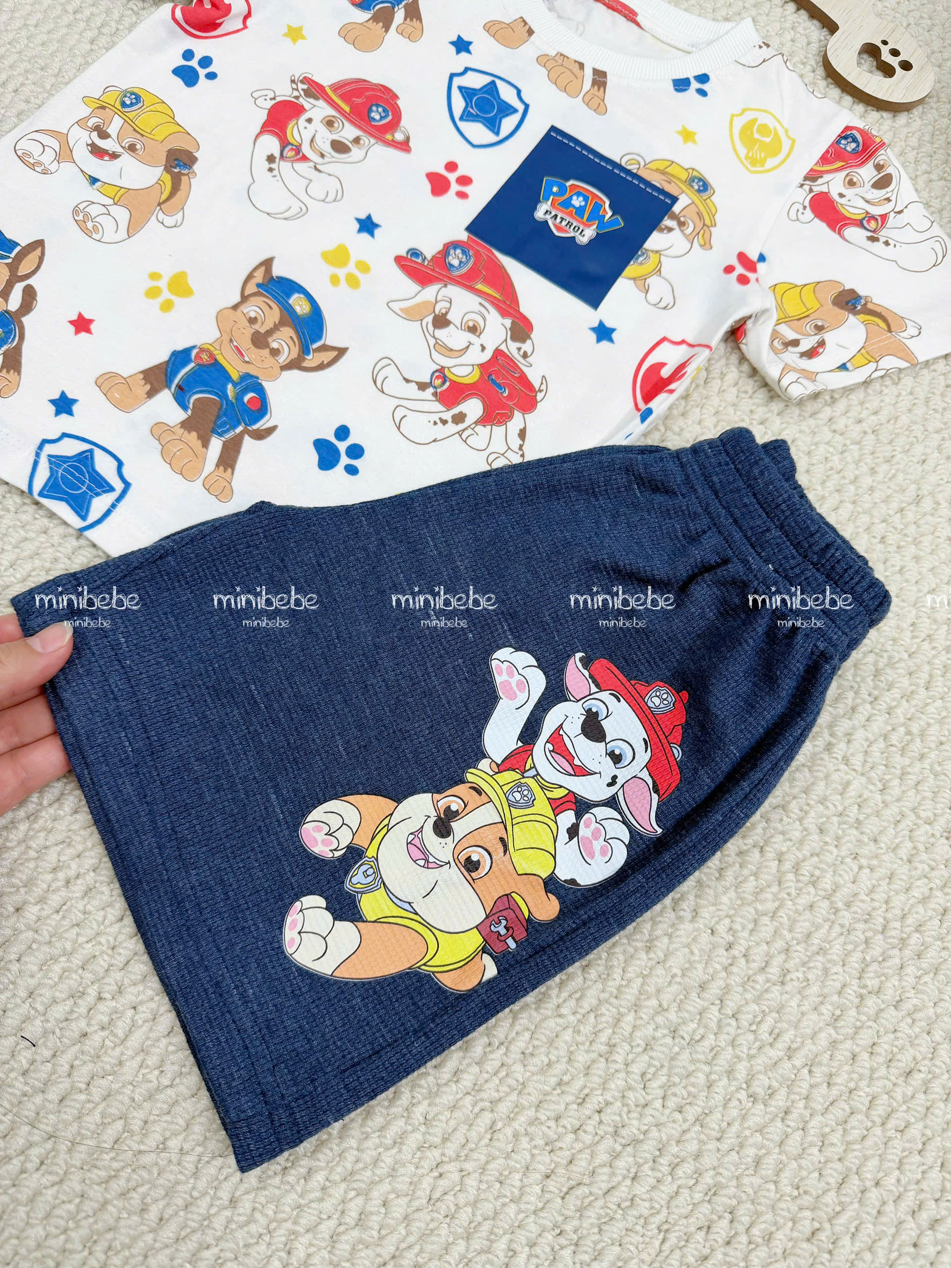 XẢ B128 - SET BỘ CỘC CHÓ CỨU HỘ PAW QUẦN THAN