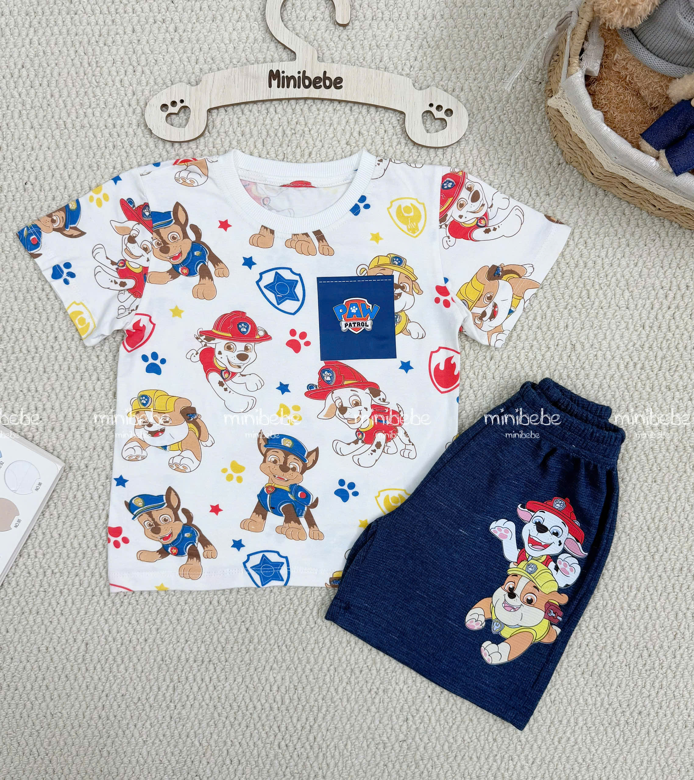 XẢ B128 - SET BỘ CỘC CHÓ CỨU HỘ PAW QUẦN THAN