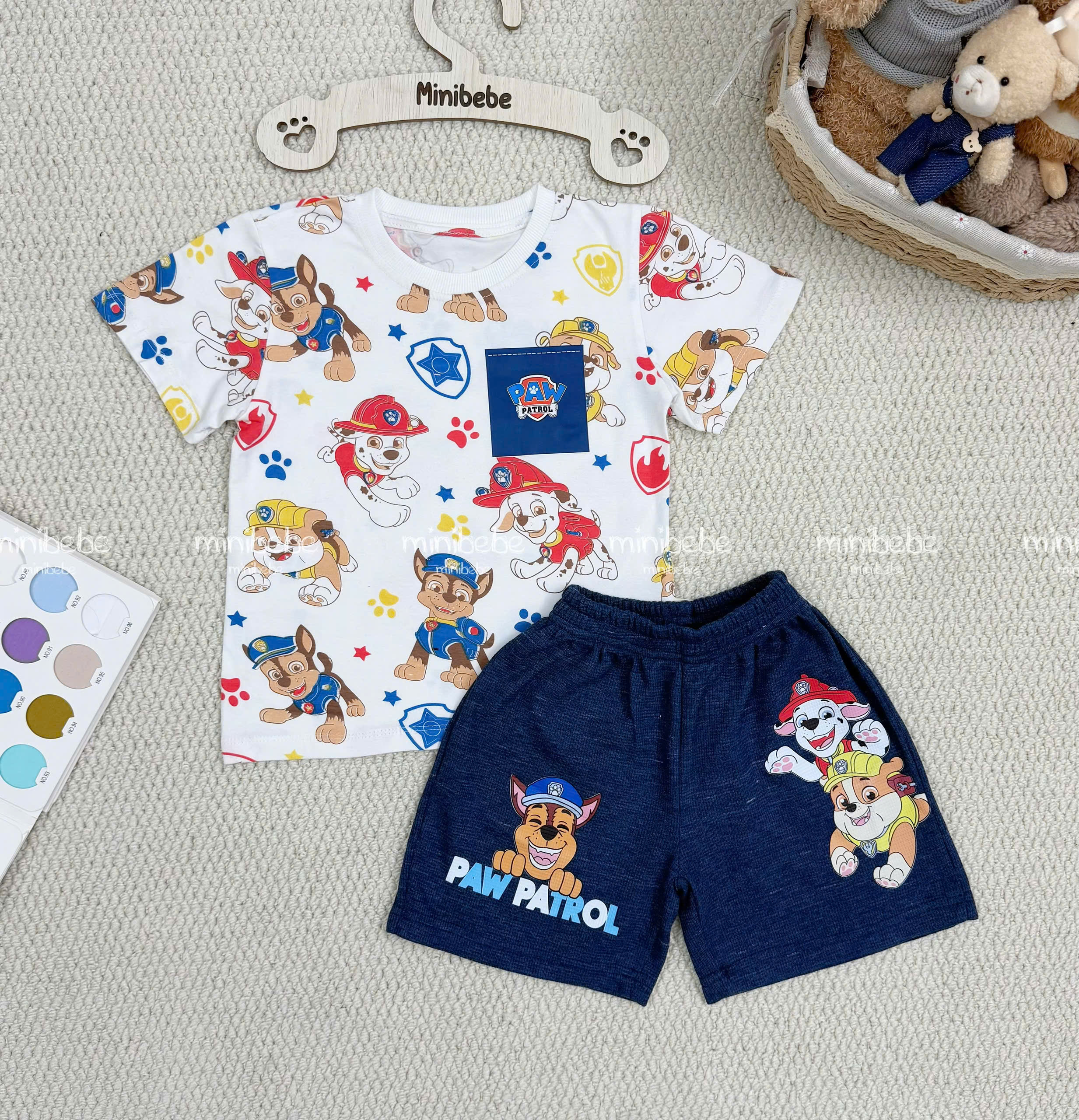 XẢ B128 - SET BỘ CỘC CHÓ CỨU HỘ PAW QUẦN THAN