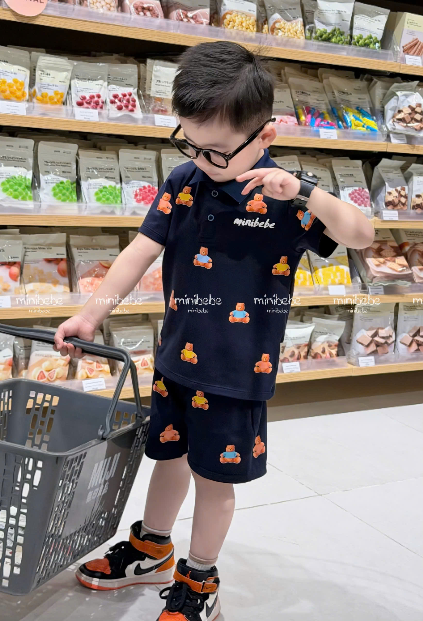 B136 - SET BỘ THAN POLO GẤU
