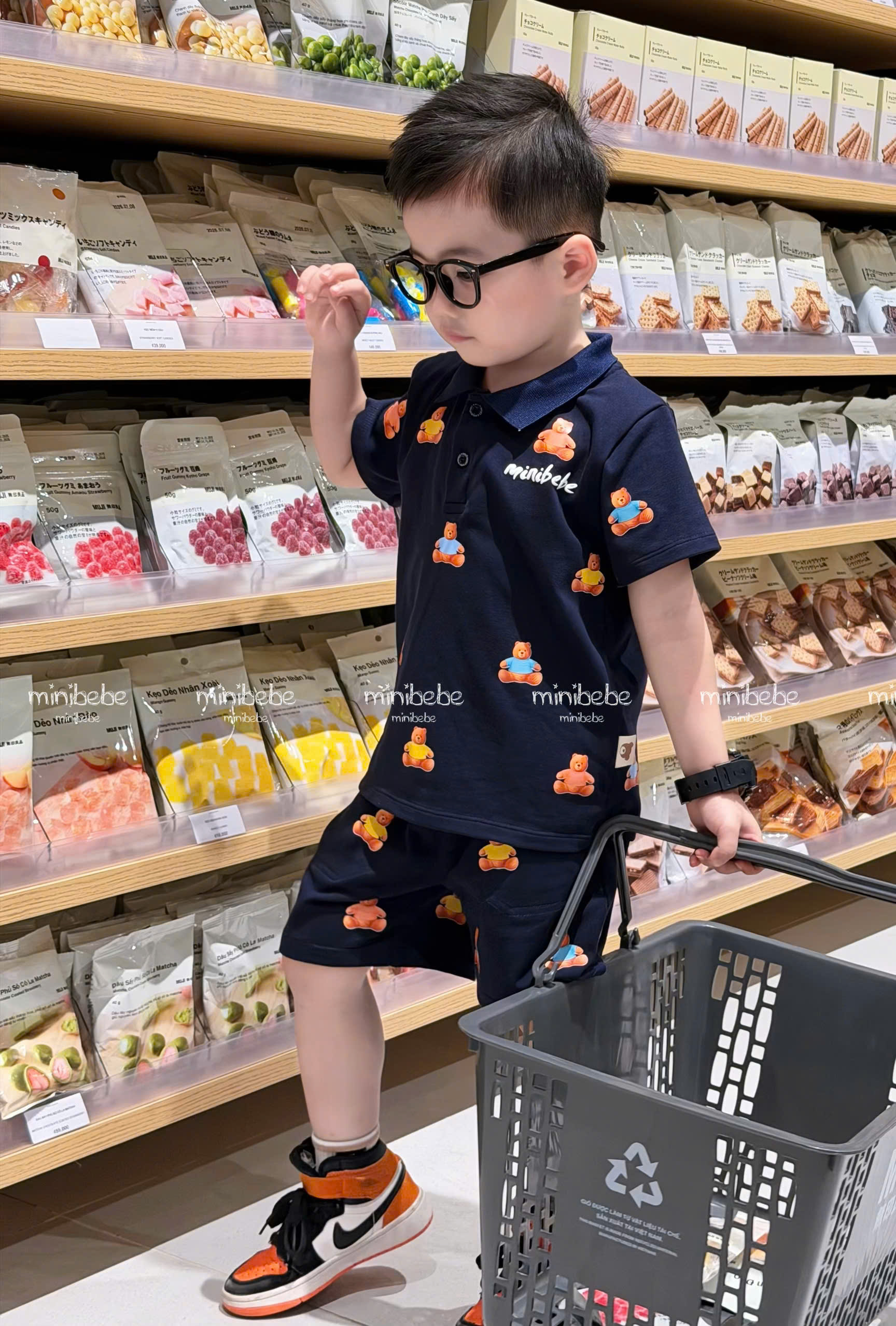 B136 - SET BỘ THAN POLO GẤU