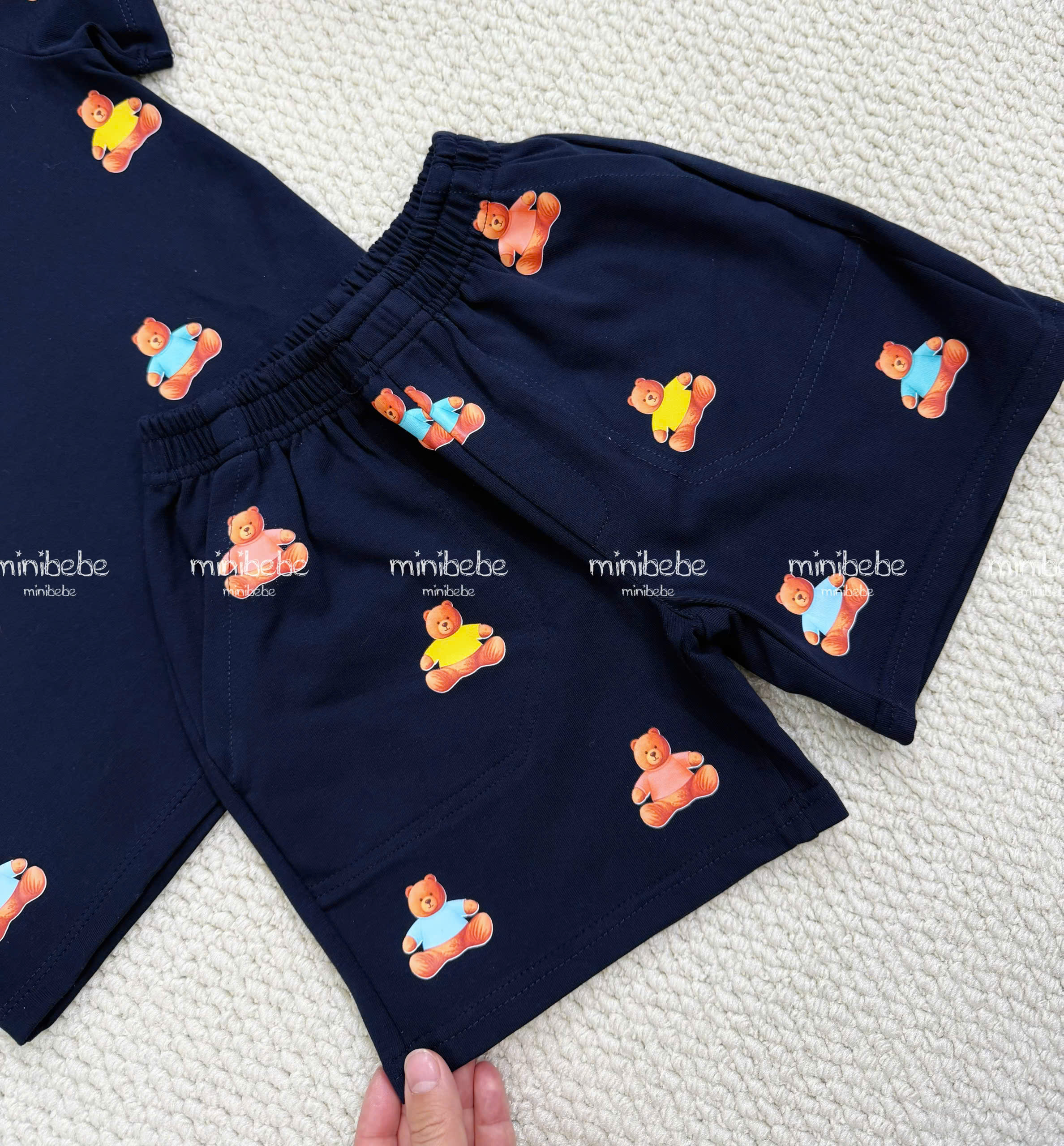 B136 - SET BỘ THAN POLO GẤU