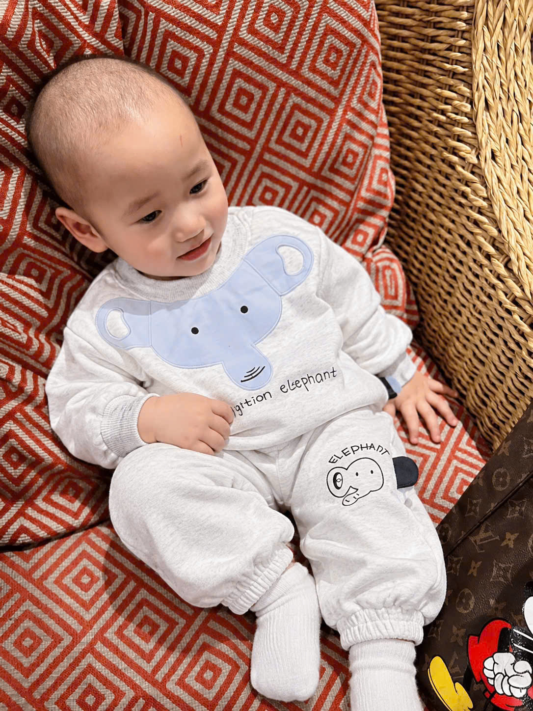 B143 - BỘ NỈ VOI 2 MÀU