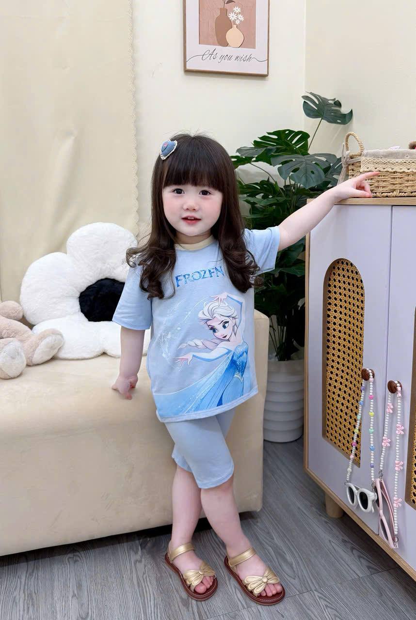 XẢ B177 - SET 2 BỘ FROZEN CHO BÉ GÁI