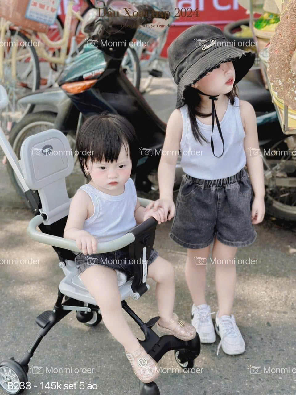 B2- ÁO BA LỖ TRẮNG CHO BÉ [ảnh thật]