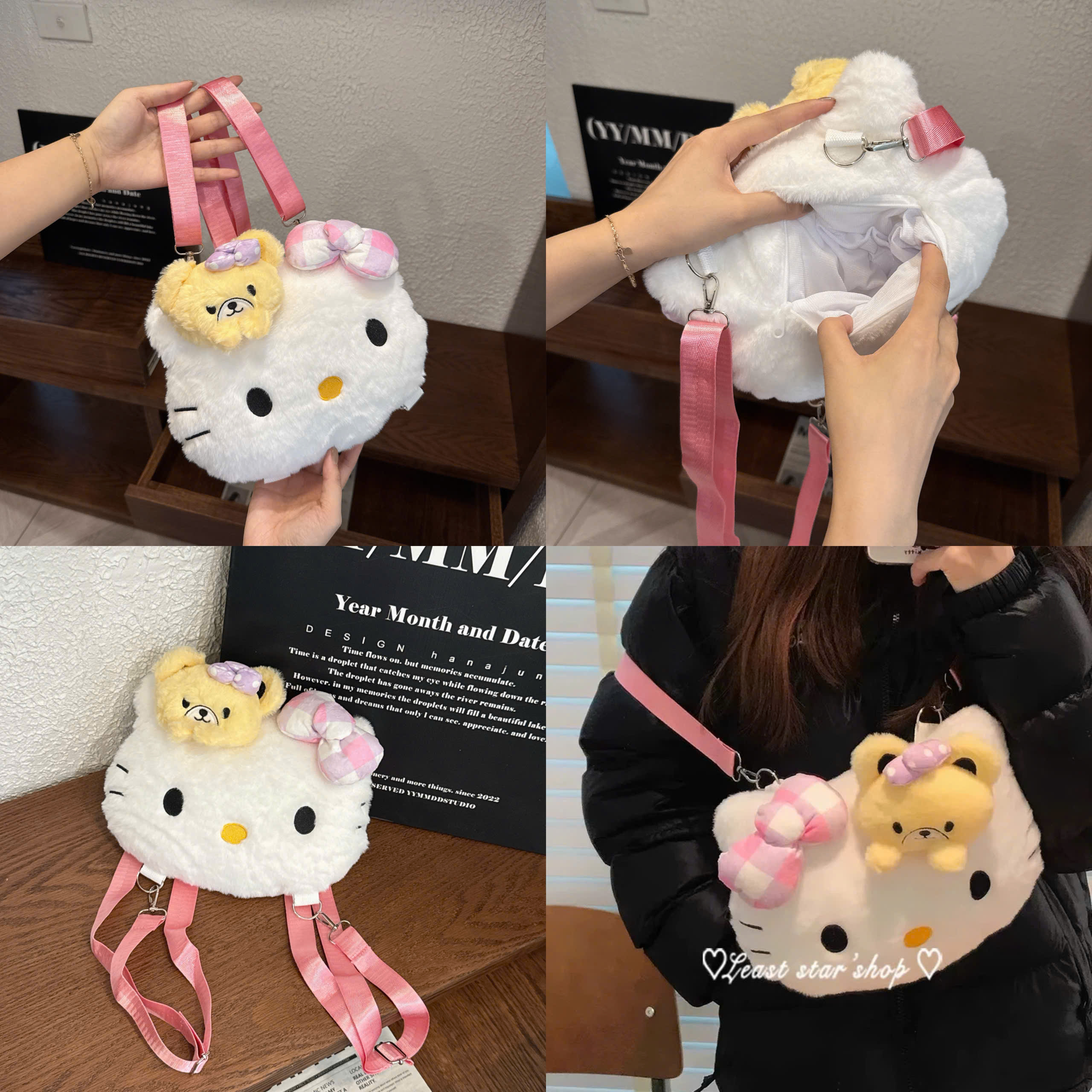 B222 - BA LÔ BÔNG KITTY