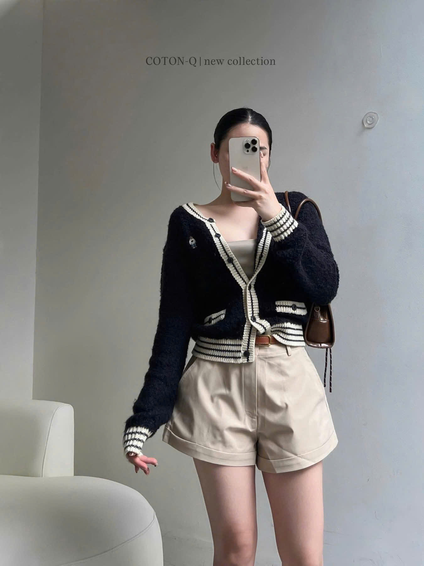 XẢ B248 - SET 3 QUẦN KAKI NỮ TRẮNG ĐEN BE