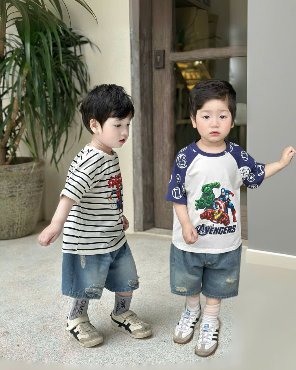 XẢ B249 - SET BỘ AVENGER AMAZING NGƯỜI NHỆN QUẦN JEAN