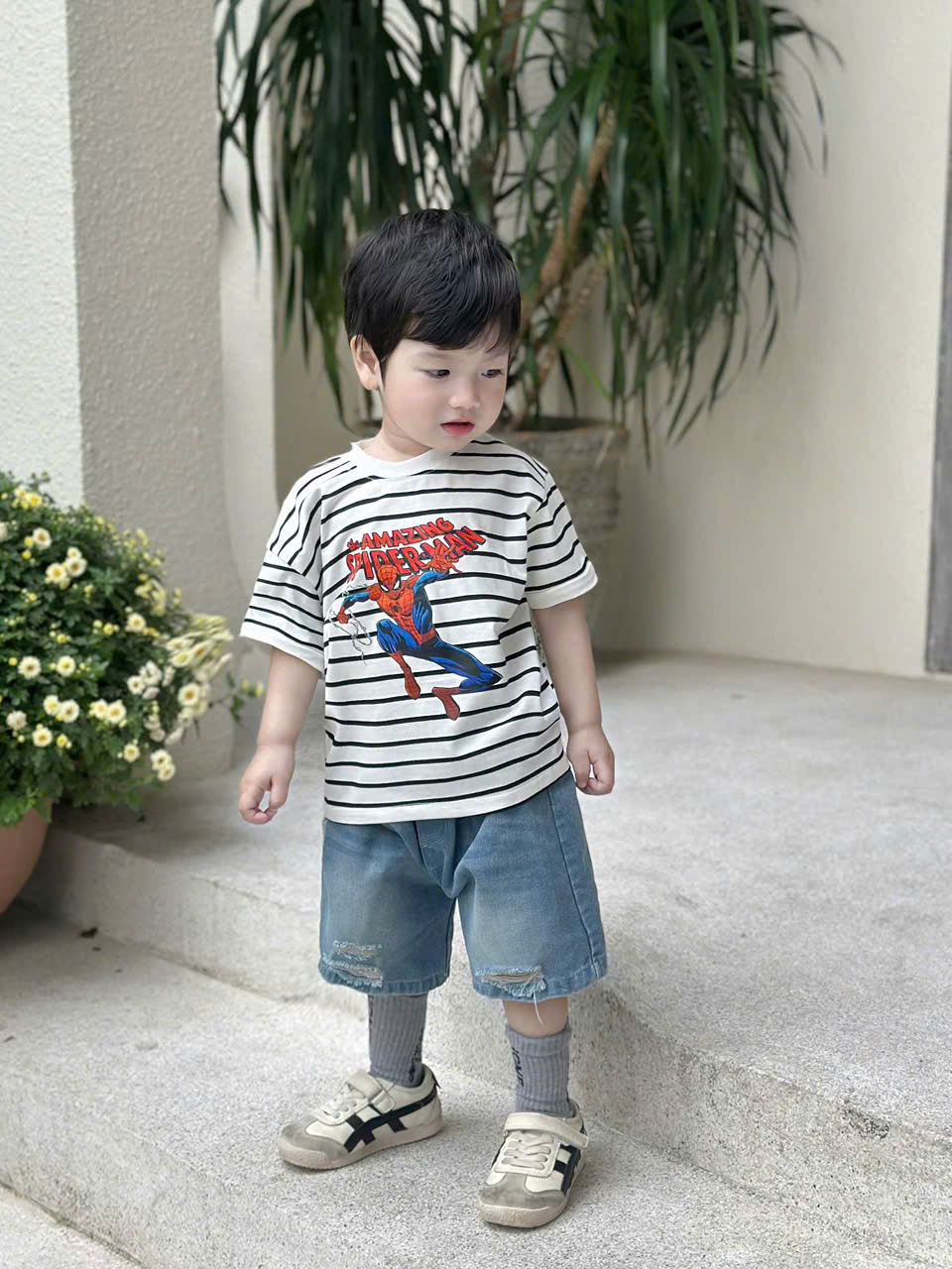 XẢ B249 - SET BỘ AVENGER AMAZING NGƯỜI NHỆN QUẦN JEAN