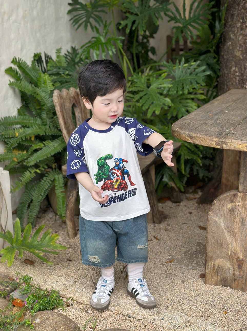 XẢ B249 - SET BỘ AVENGER AMAZING NGƯỜI NHỆN QUẦN JEAN