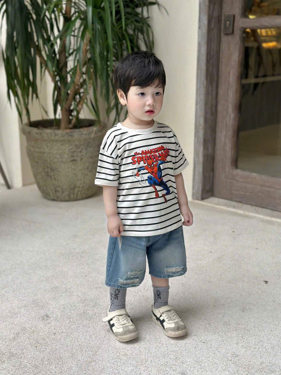 XẢ B249 - SET BỘ AVENGER AMAZING NGƯỜI NHỆN QUẦN JEAN