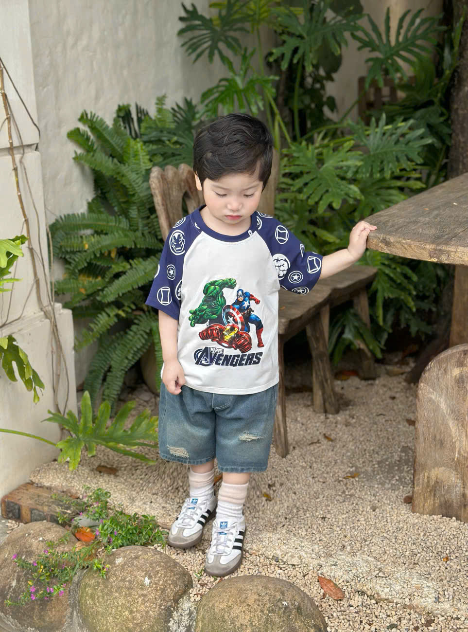 XẢ B249 - SET BỘ AVENGER AMAZING NGƯỜI NHỆN QUẦN JEAN