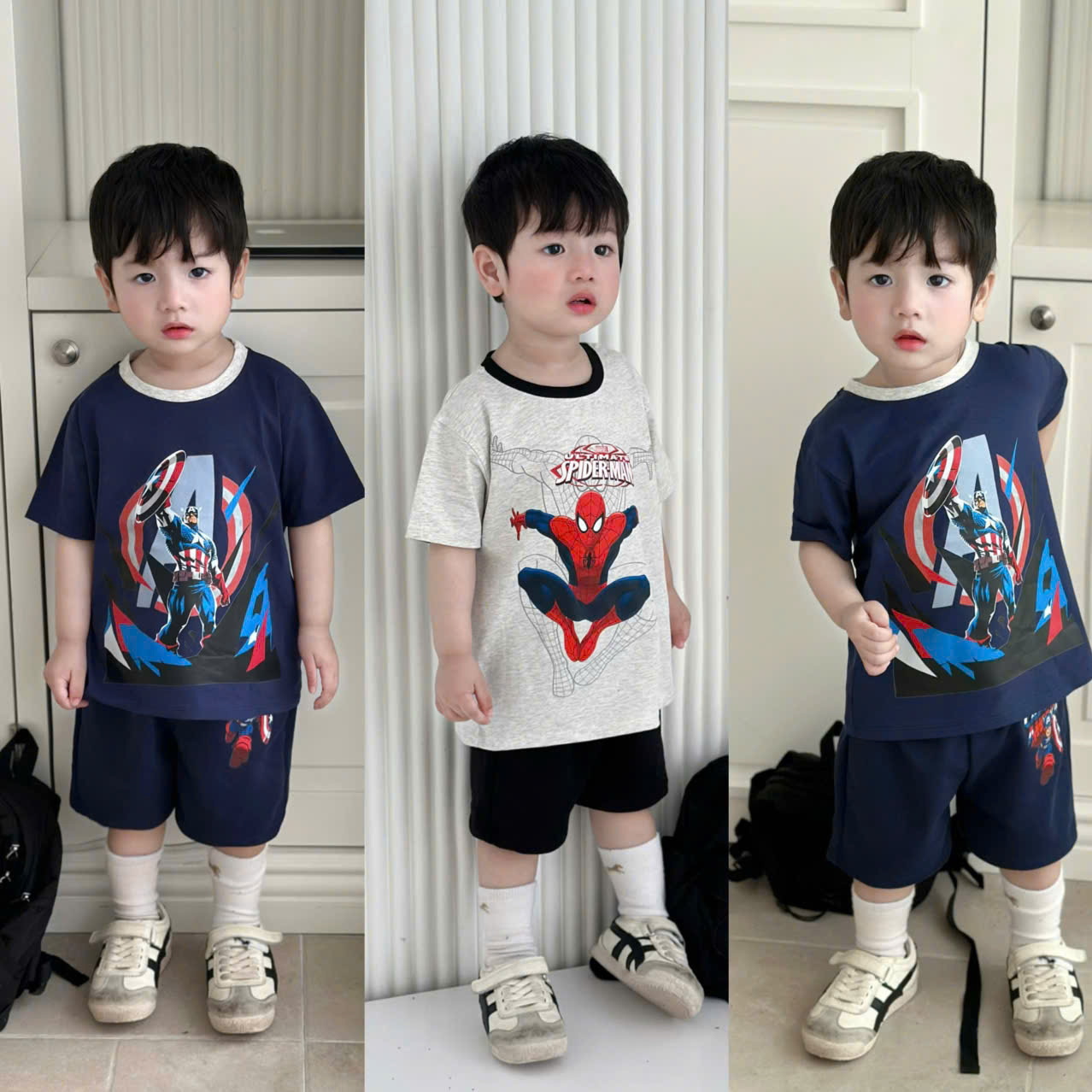 XẢ B260 - SET BỘ CAPTAIN THAN NGƯỜI NHỆN TRẮNG