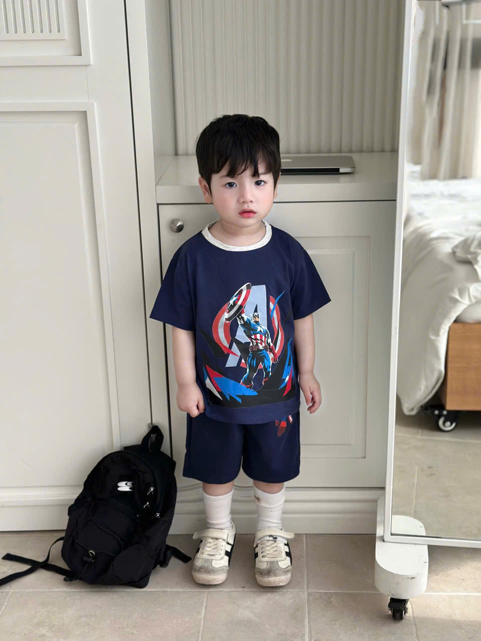 XẢ B260 - SET BỘ CAPTAIN THAN NGƯỜI NHỆN TRẮNG