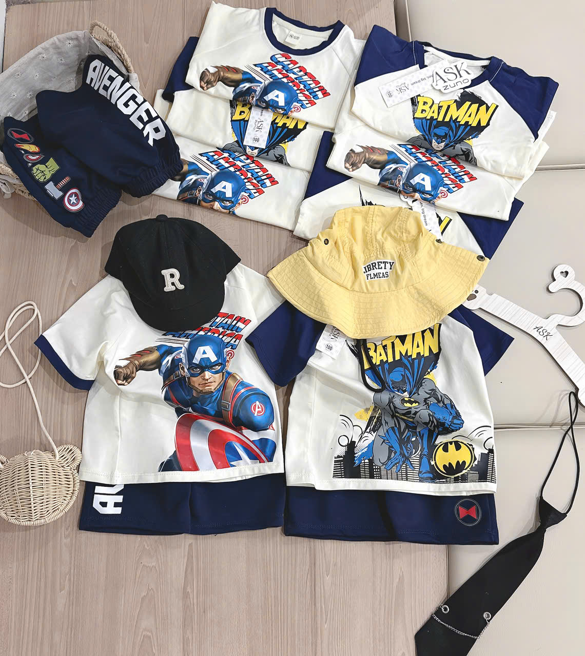 XẢ B264 - SET BỘ CỘC CAPTAIN BATMAN