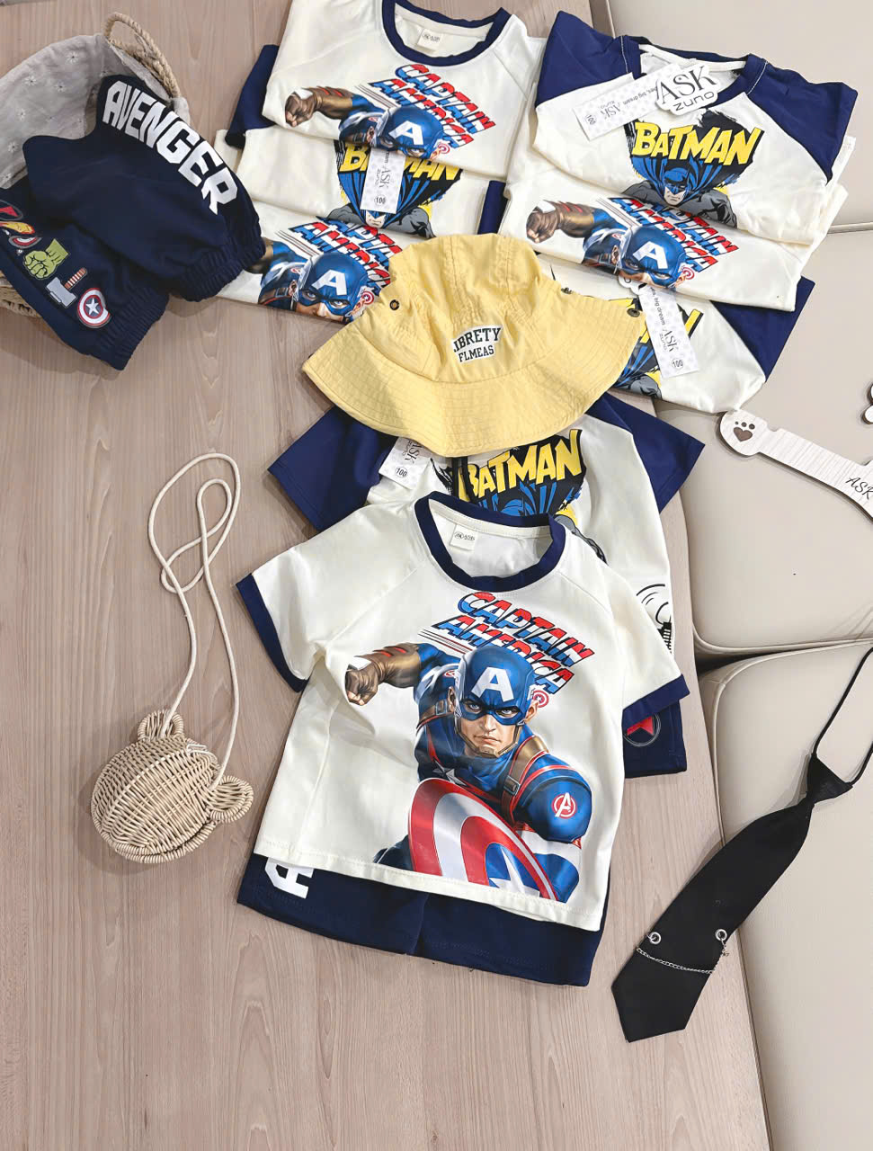 XẢ B264 - SET BỘ CỘC CAPTAIN BATMAN