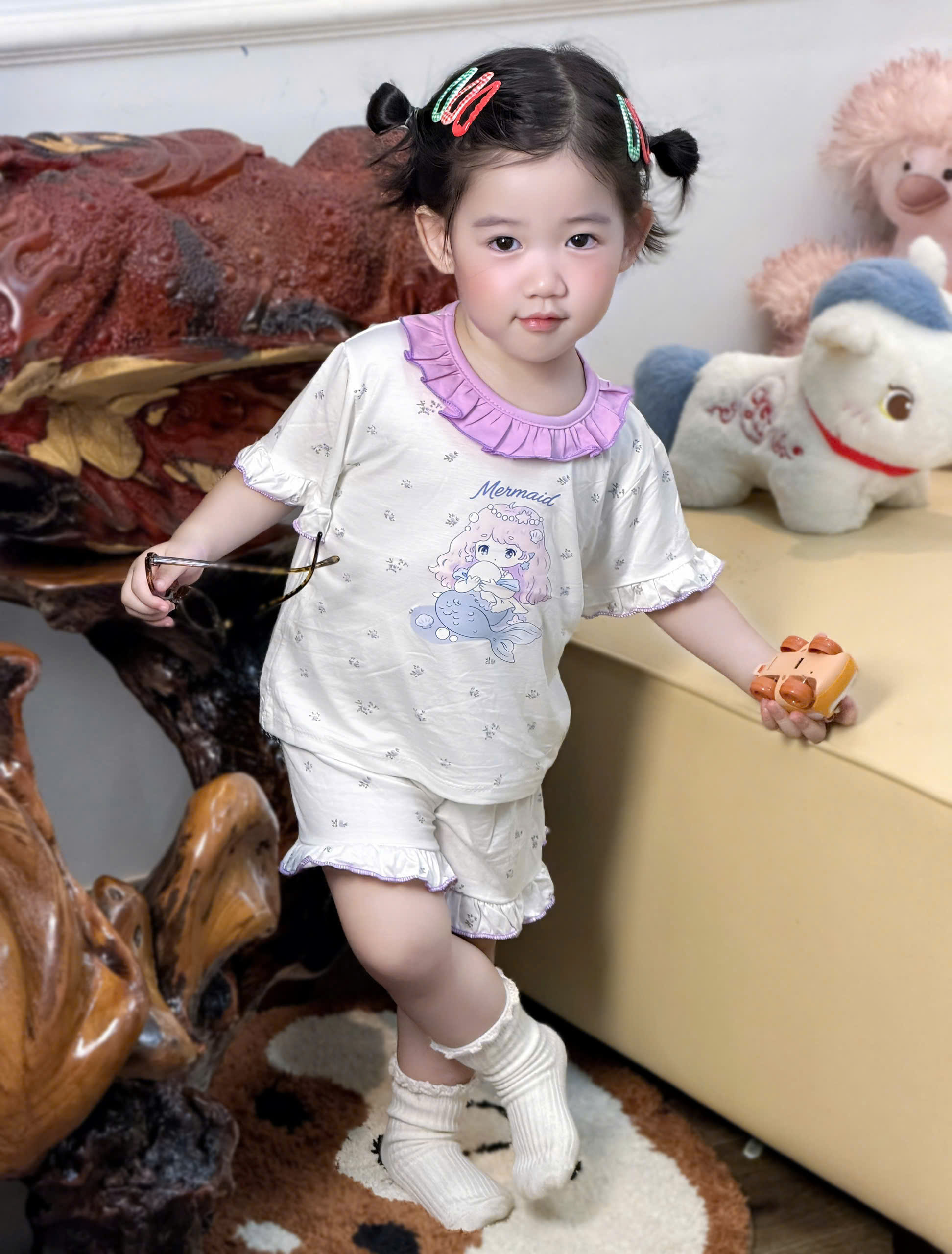 XẢ B271 - SET BỘ CỔ BÈO TIÊN CÁ KITTY BÁCH TUYẾT
