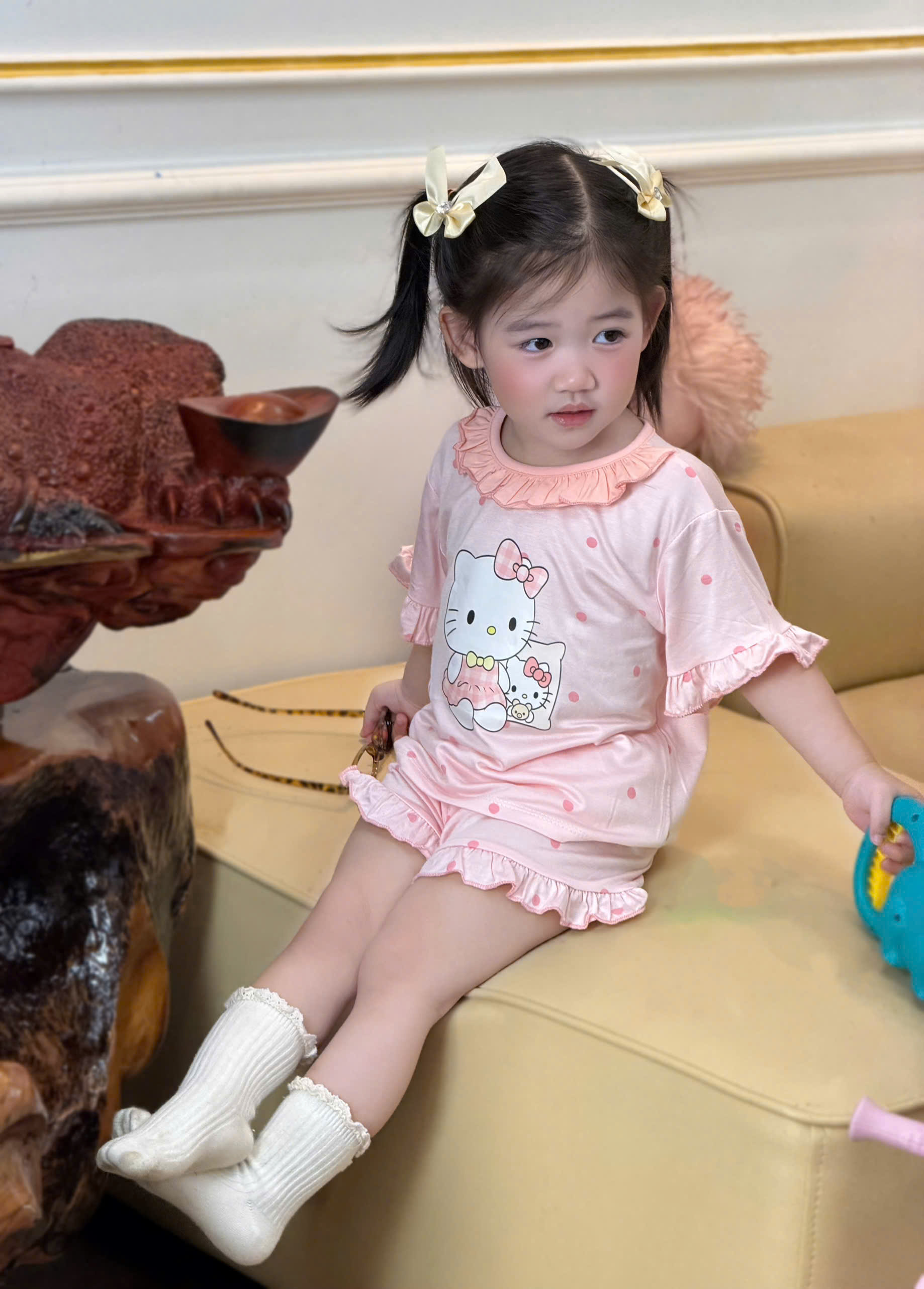 XẢ B271 - SET BỘ CỔ BÈO TIÊN CÁ KITTY BÁCH TUYẾT