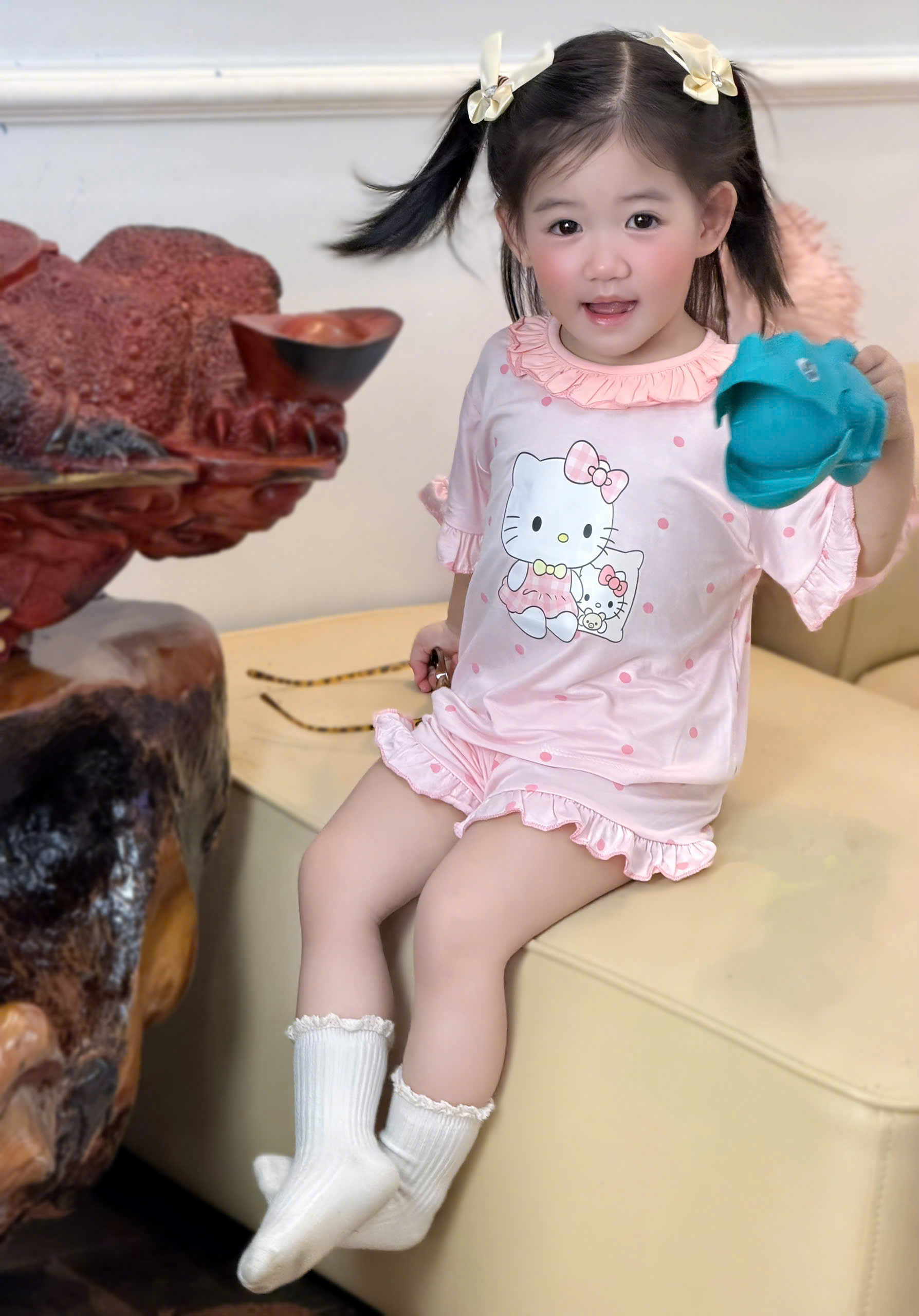 XẢ B271 - SET BỘ CỔ BÈO TIÊN CÁ KITTY BÁCH TUYẾT