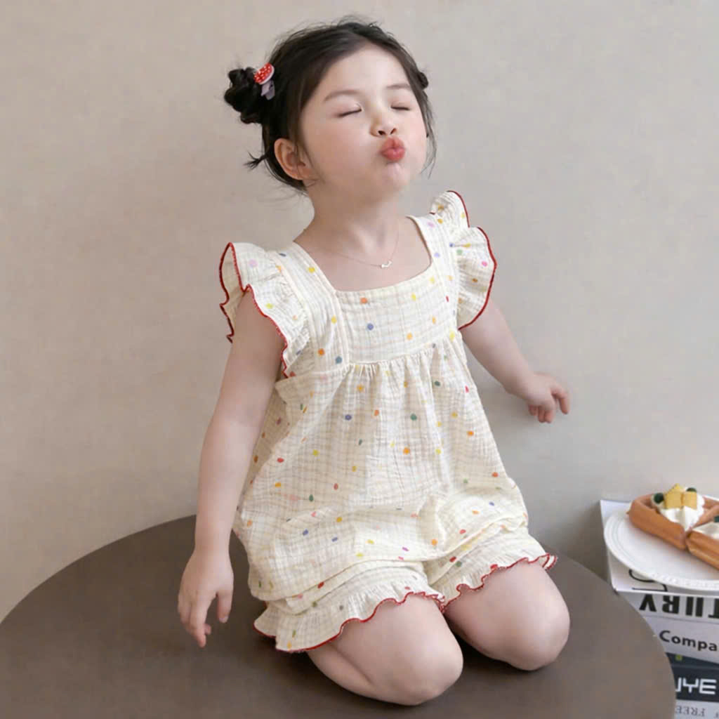 XẢ B289 - SET BỘ ĐŨI CHẤM BI SẮC MÀU