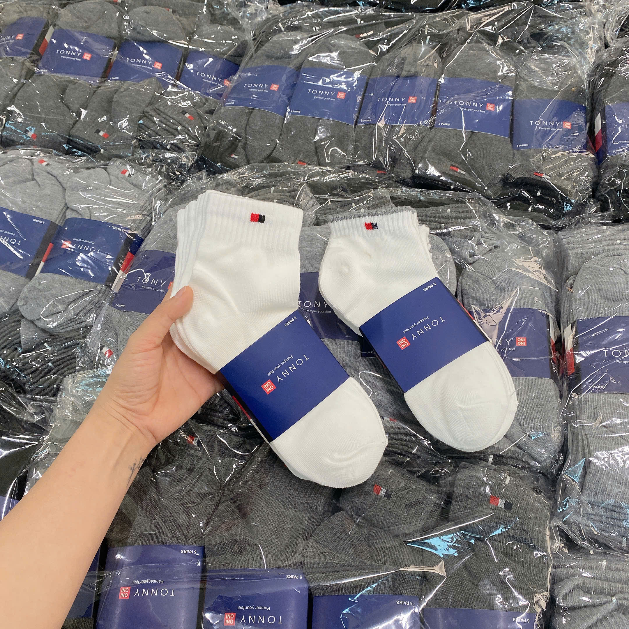 B309 - SET 10 ĐÔI TẤT NAM TOMMY