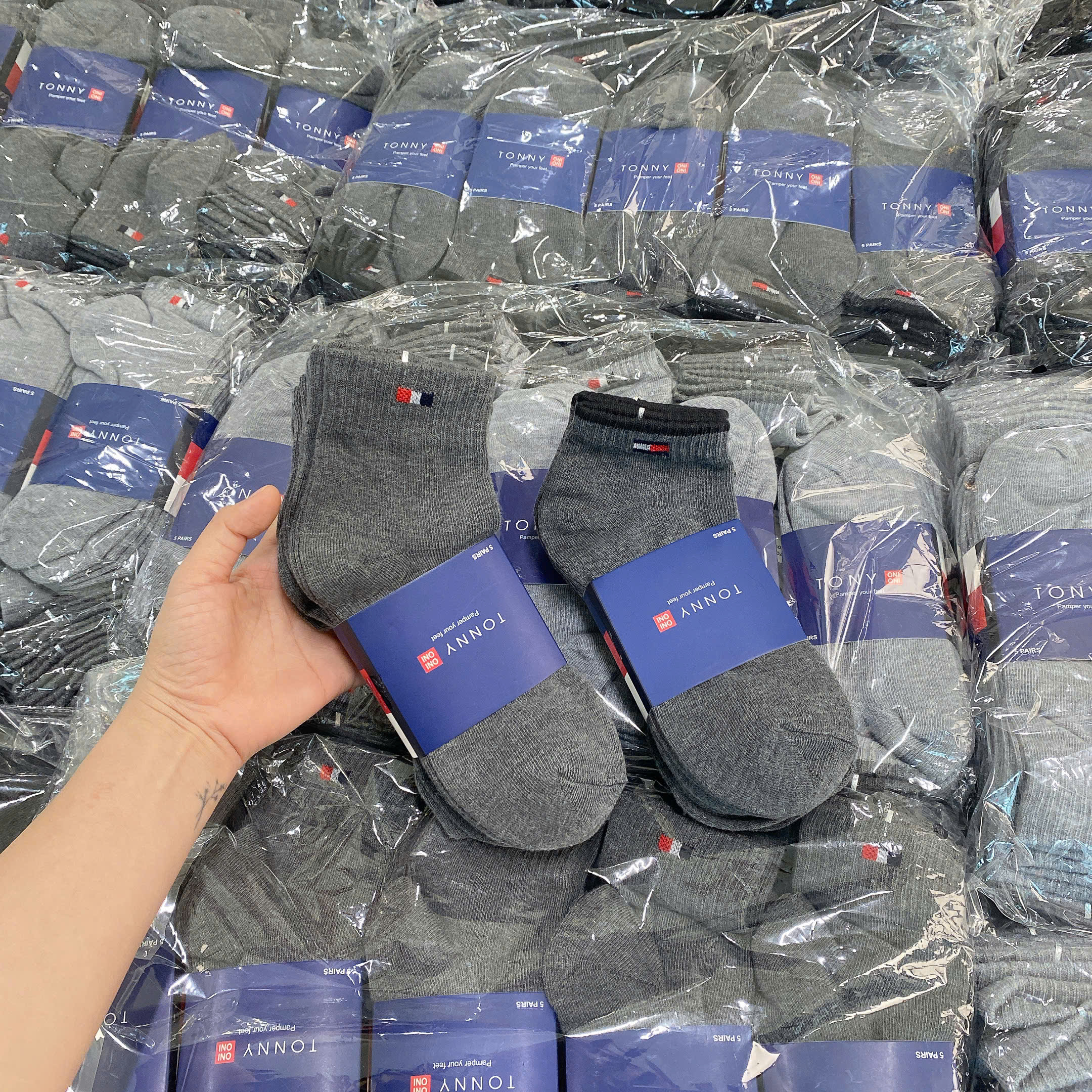 B309 - SET 10 ĐÔI TẤT NAM TOMMY