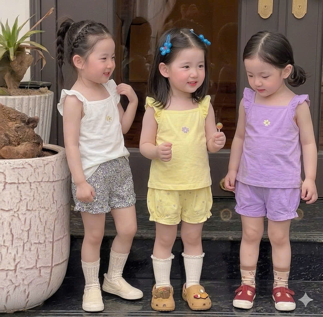 XẢ B336 - SET 3 BỘ CÁNH TIÊN TÍM VÀNG TRẮNG