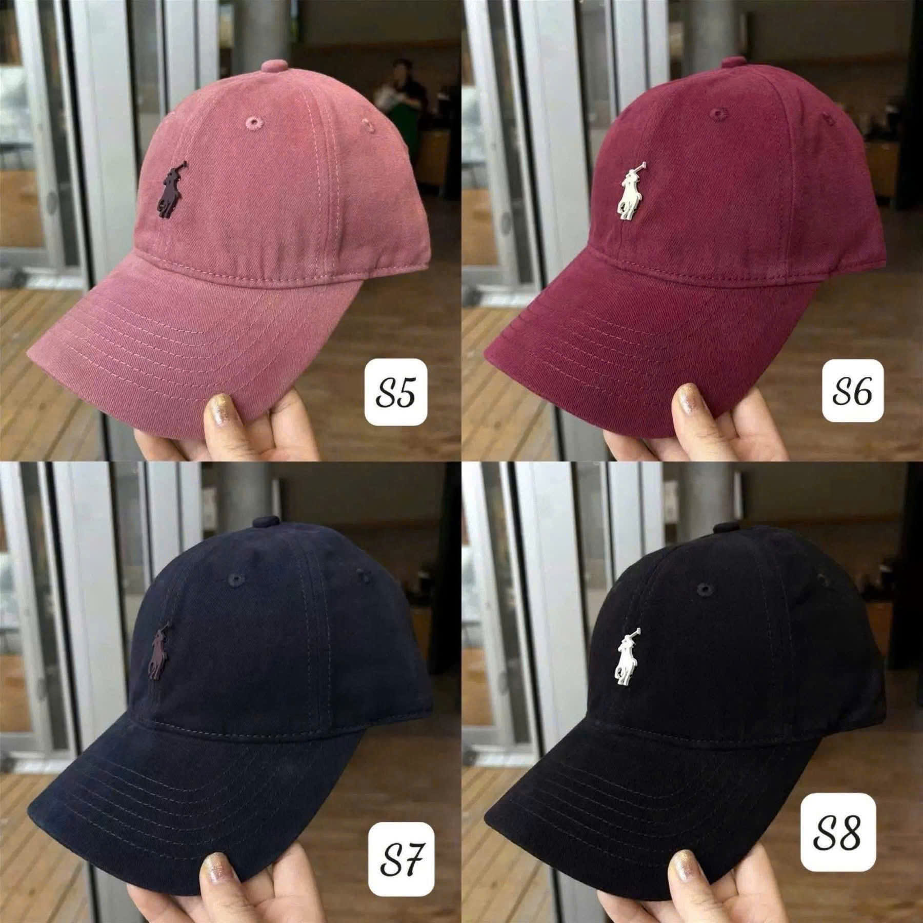 B343 - MŨ LƯỠI TRAI THÊU NGỰA