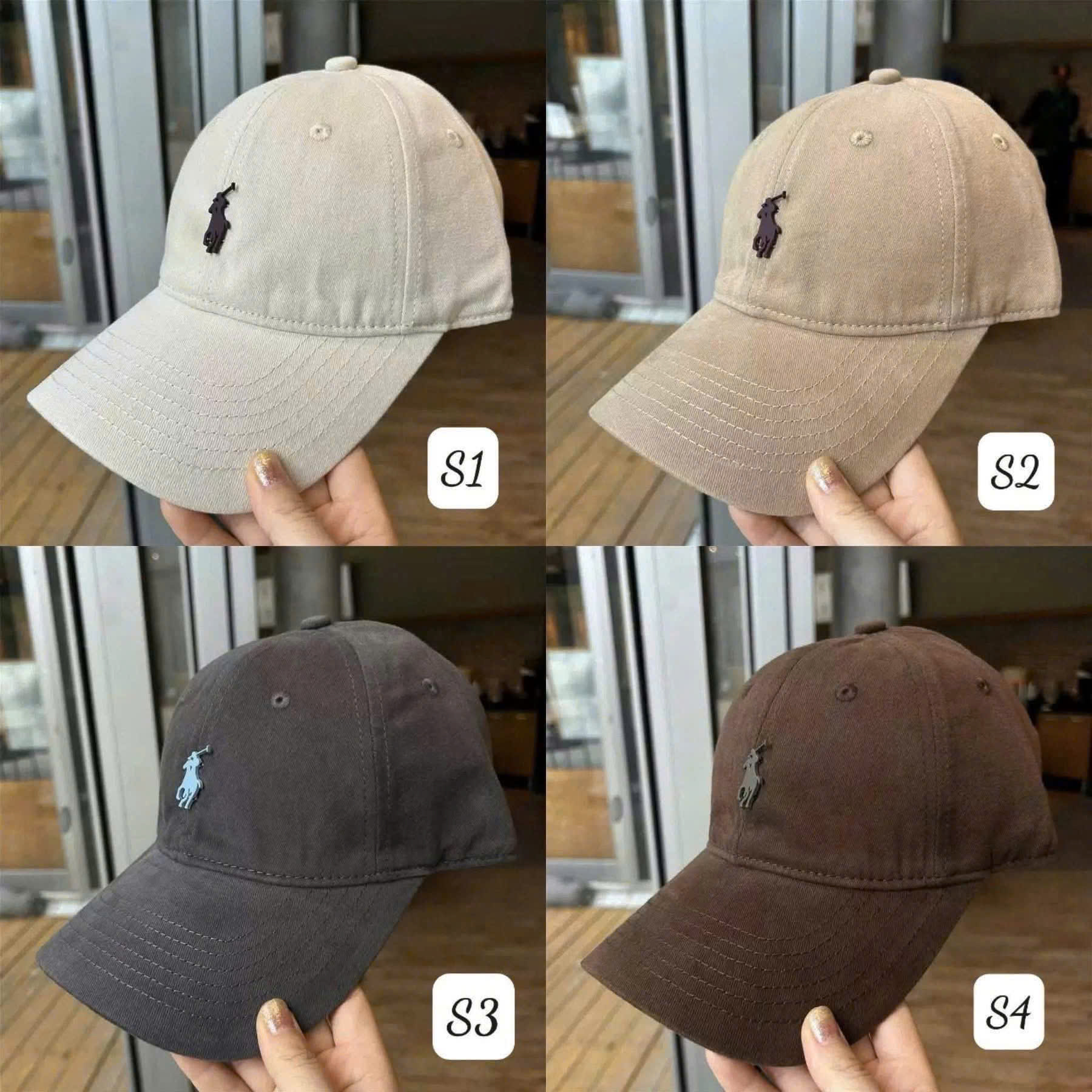 B343 - MŨ LƯỠI TRAI THÊU NGỰA