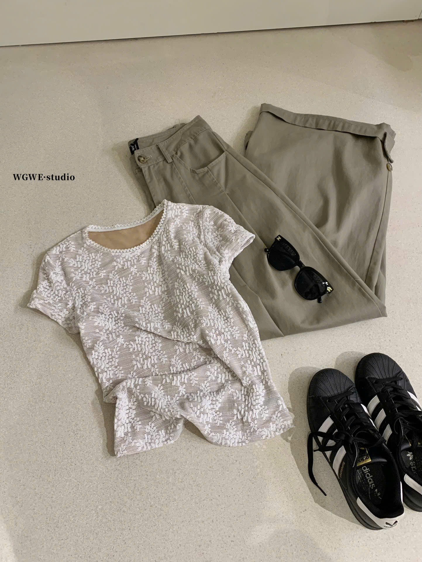 XẢ B369 - ÁO REN LƯỚI CỘC TAY