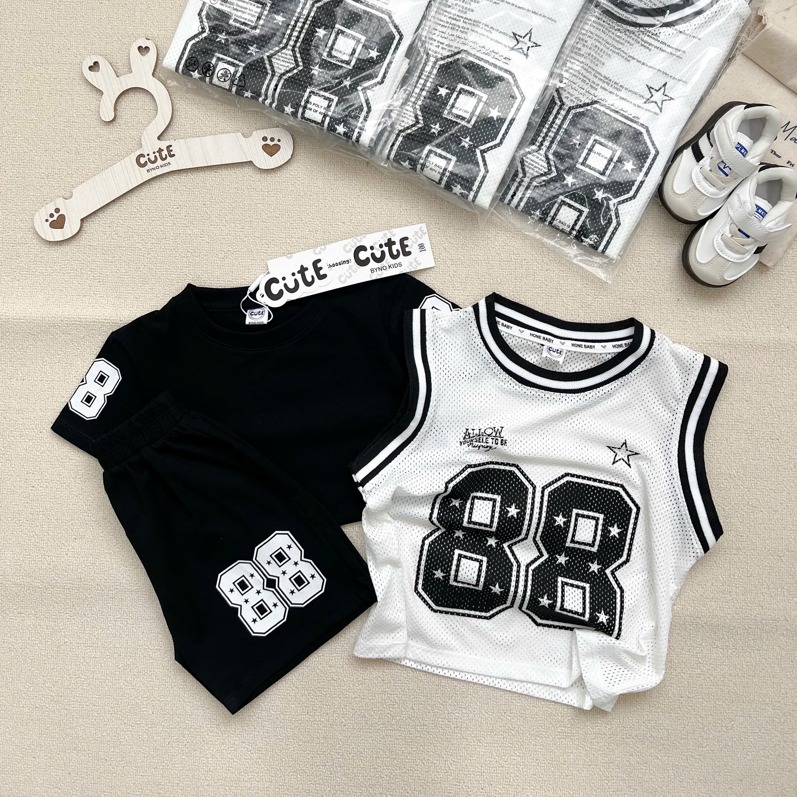 XẢ B393 - SET 3 CT THÔNG HƠI ĐEN TRẮNG SỐ 88