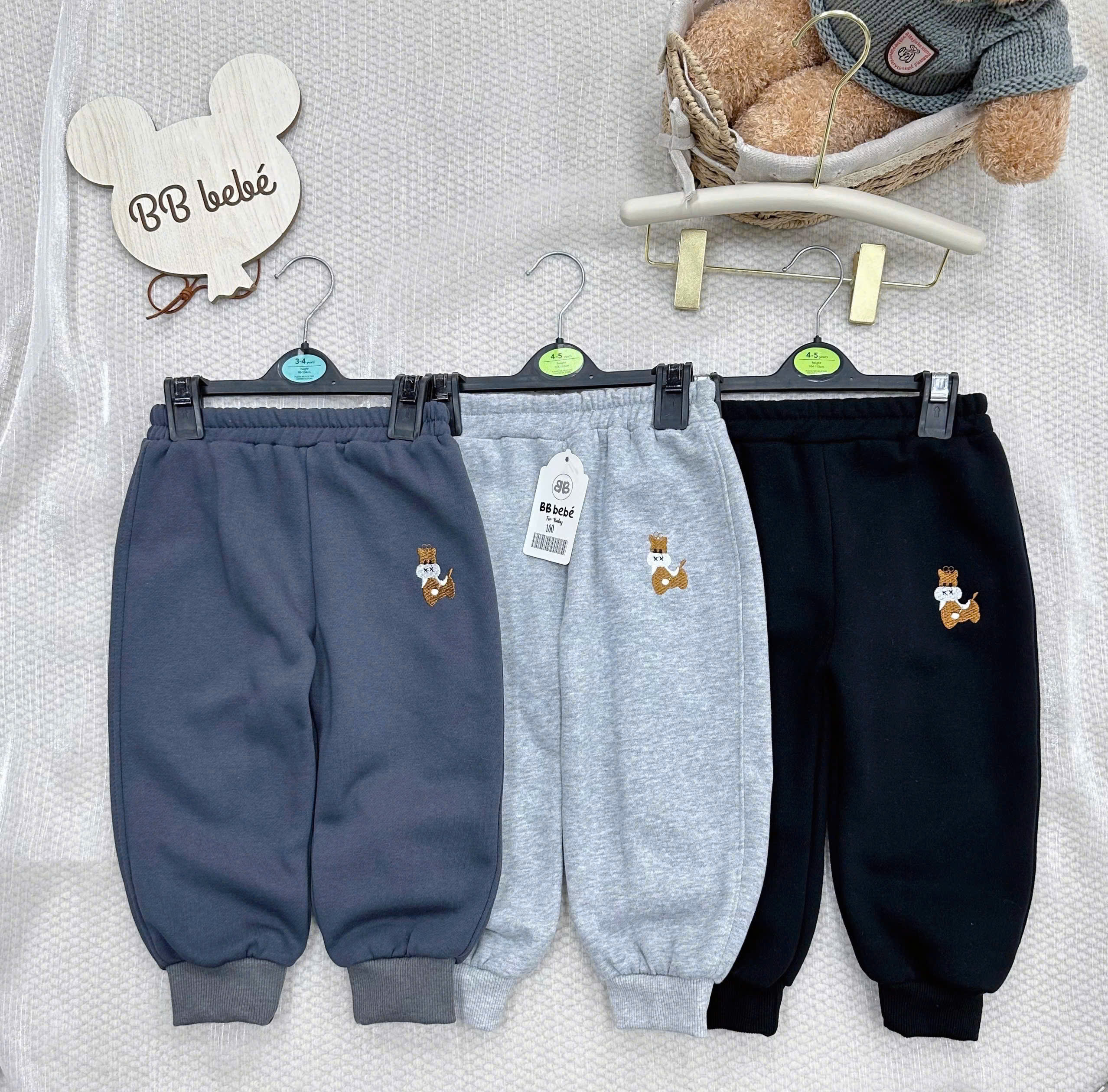 B415 - SET 3 QUẦN NỈ CÚN CHO BÉ