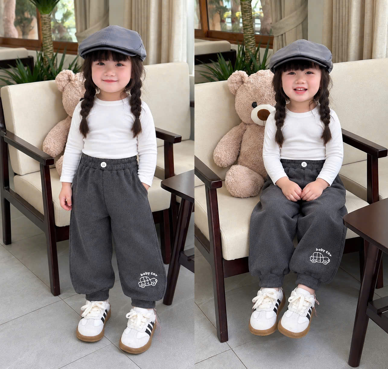 B468 - SET 3 QUẦN NỈ BABY CAR