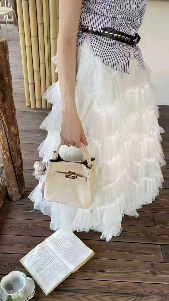B492 - TÚI XÁCH DA LỘN CHỮ NHẬT