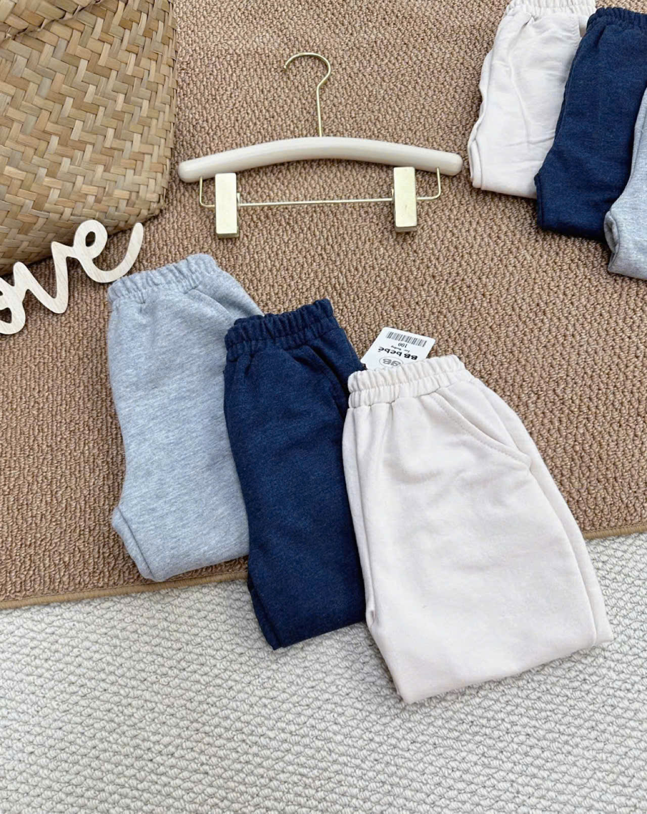 B499 - SET 3 QUẦN NỈ CHÂN CUA