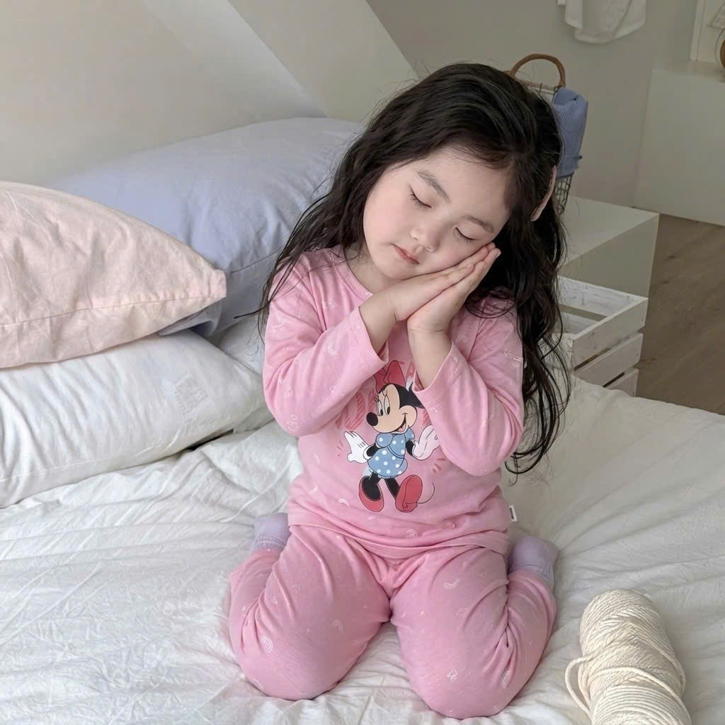 B515 - SET 3 BỘ MINNIE TONE HỒNG TRẮNG