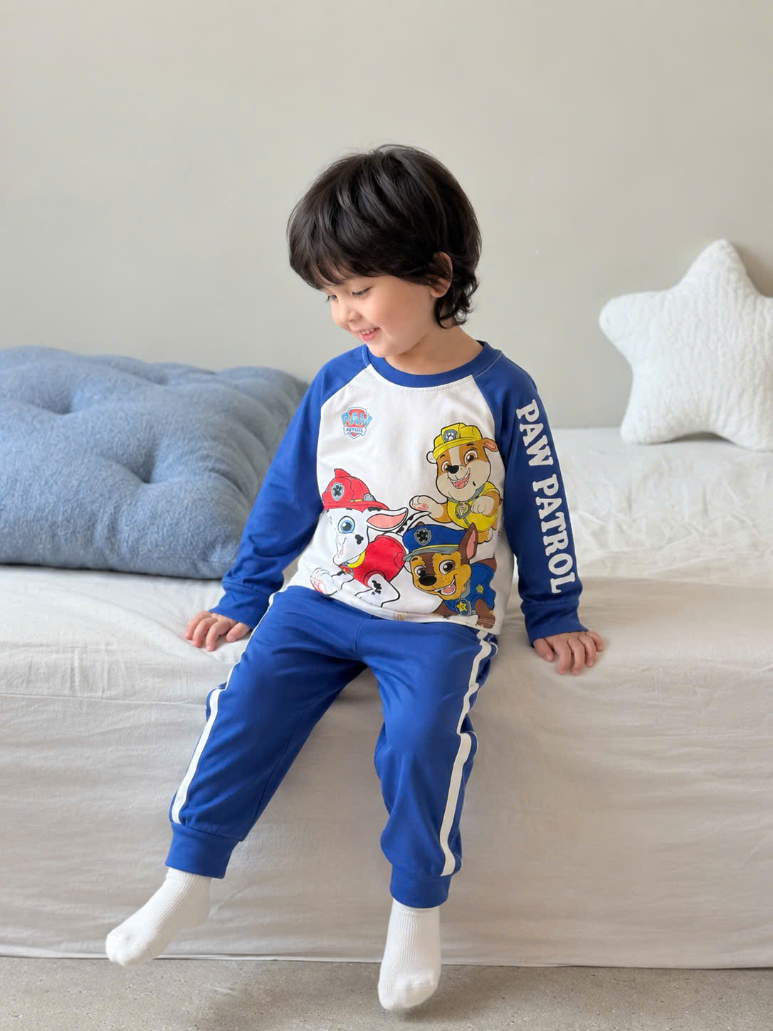 B524 - SET 2 BỘ DÀI TAY PAW PATROL BÉ TRAI