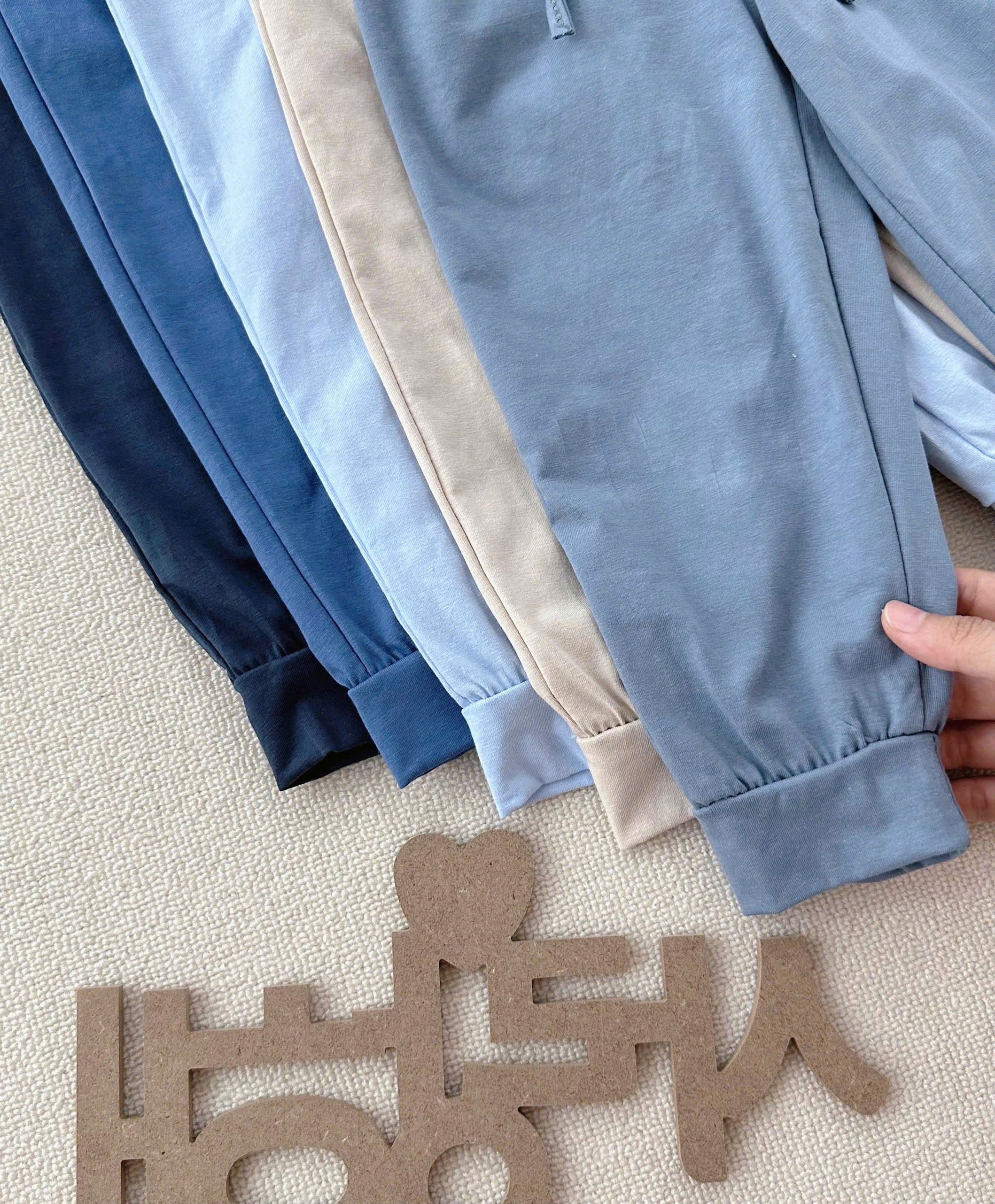 B527 - SET 5 QUẦN COTTON TONE XANH