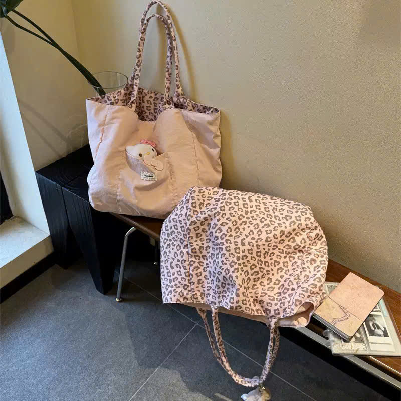 B543 - TÚI XÁCH TOTE 2 MÀU TONE HỒNG