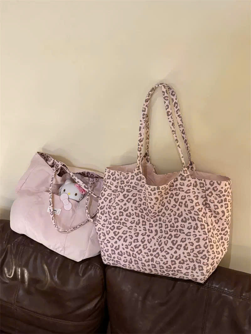 B543 - TÚI XÁCH TOTE 2 MÀU TONE HỒNG