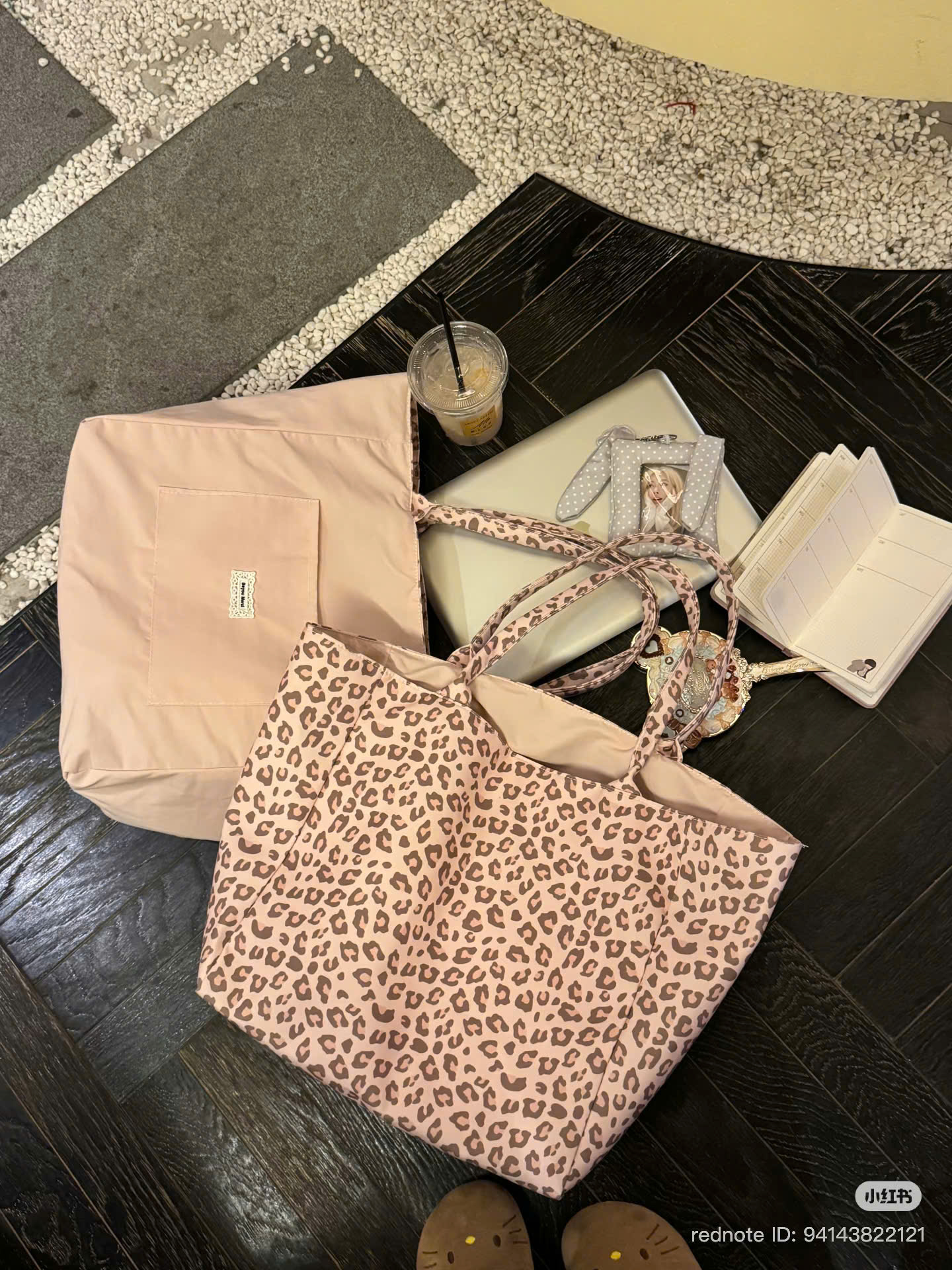 B543 - TÚI XÁCH TOTE 2 MÀU TONE HỒNG