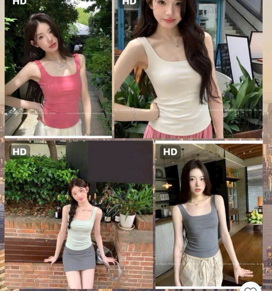 B551 - ÁO BRA NỮ DÁNG DÀI 5 MÀU KÈM MÓC TREO