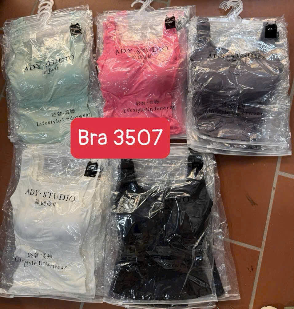 B551 - ÁO BRA NỮ DÁNG DÀI 5 MÀU KÈM MÓC TREO