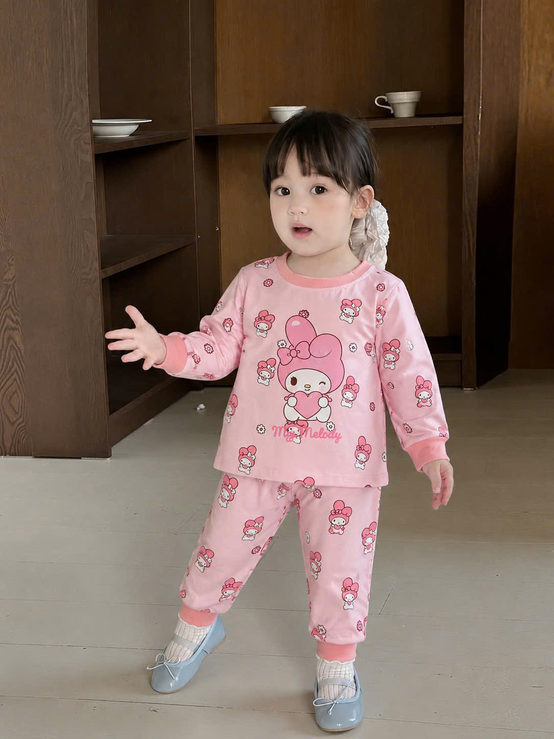 B599 - SET 2 BỘ DÀI TAY MY MELODY & KUROMI