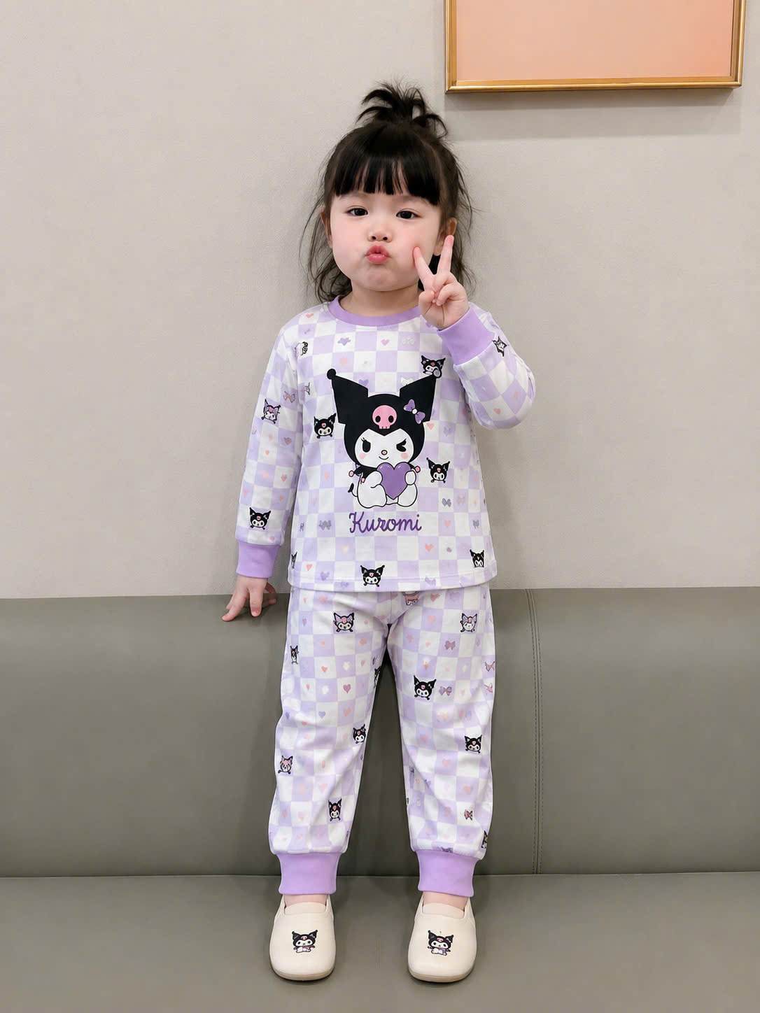 B599 - SET 2 BỘ DÀI TAY MY MELODY & KUROMI