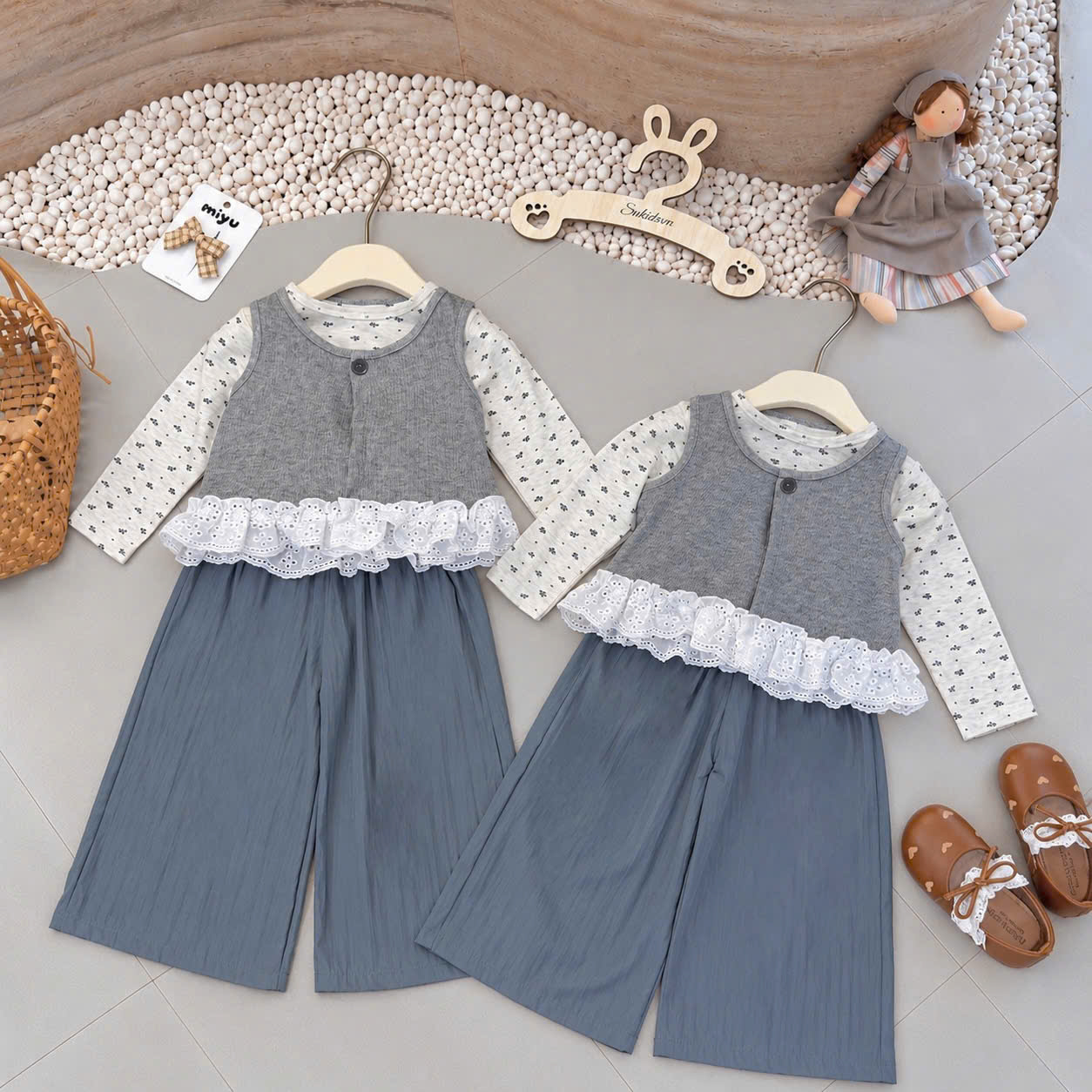 B607 - SET 3CT HOA GHI